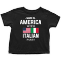 Made in America with Italian Parts Toddler Shirt