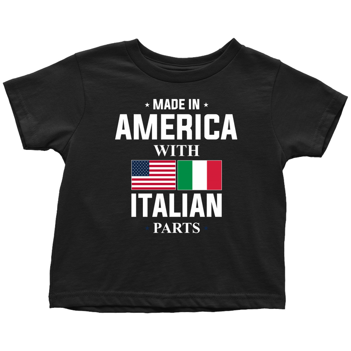 Made in America with Italian Parts Toddler Shirt