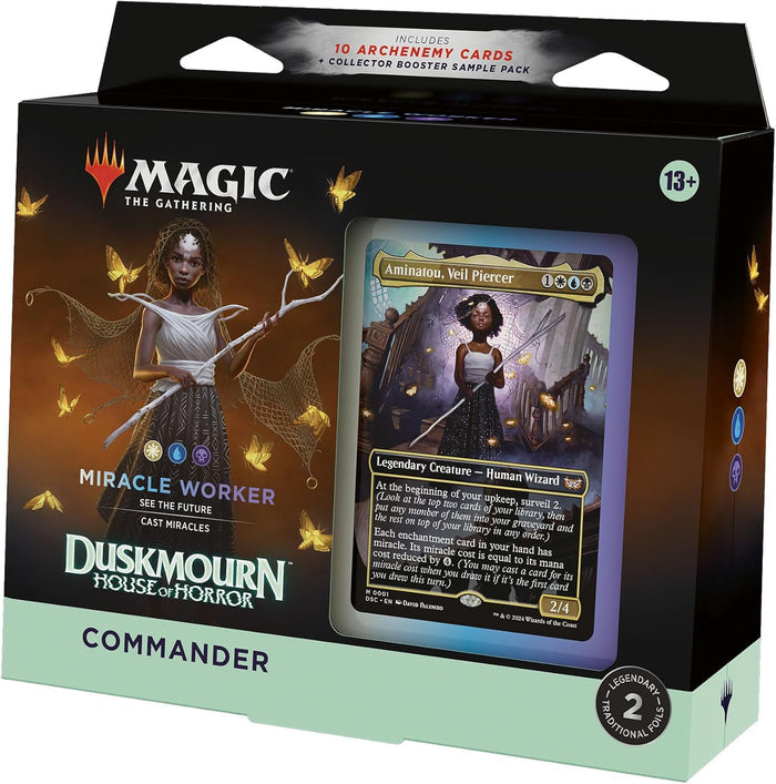 Magic the Gathering - Duskmourn: House of Horror Commander Deck | Miracle Worker
