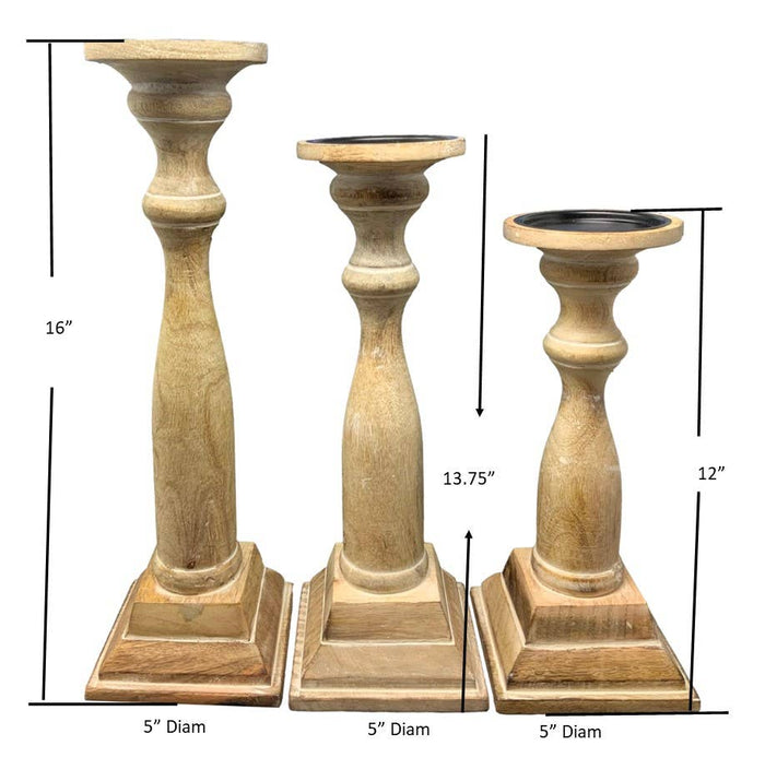 Manzanita Candleholders - 3 Sizes