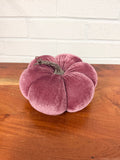 Mauve Fabric Pumpkin