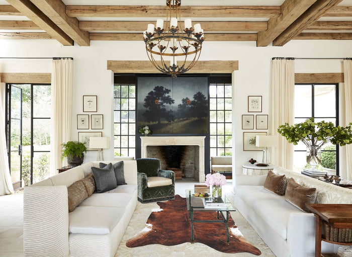 Medium Brindle Cowhide Rug #B9131