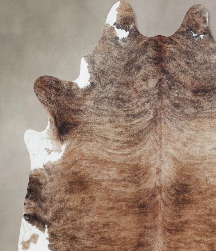 Medium Brindle Cowhide Rug #B9366
