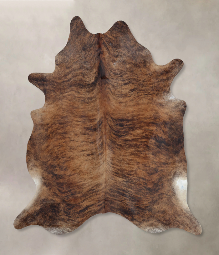 Medium Brindle Cowhide Rug #B9317