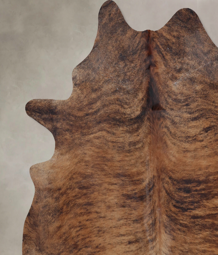 Medium Brindle Cowhide Rug #B9317