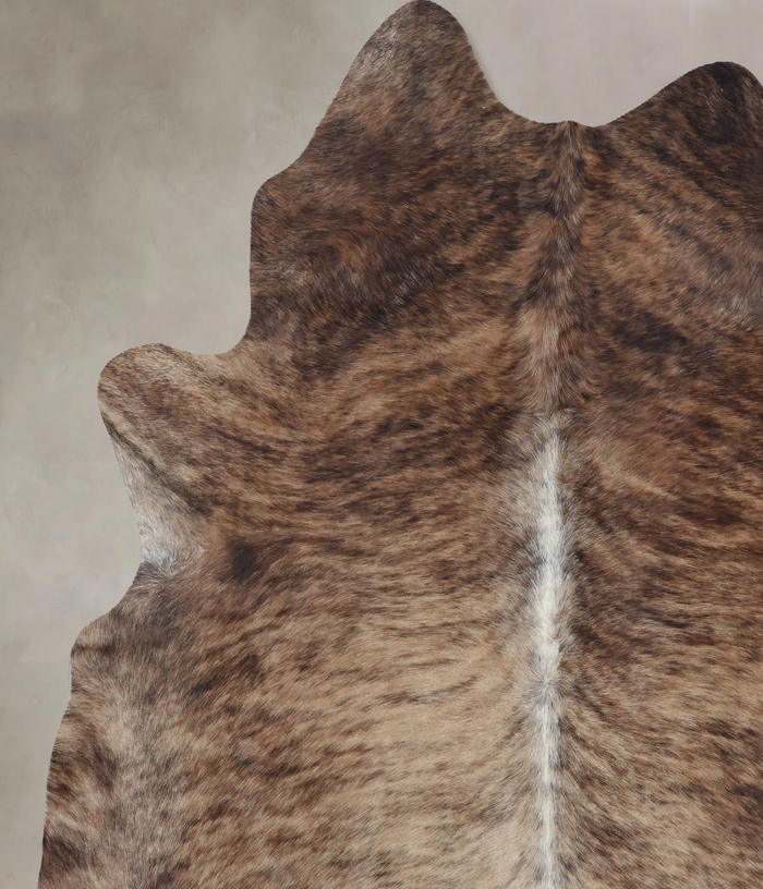 Medium Brindle Cowhide Rug #B8958