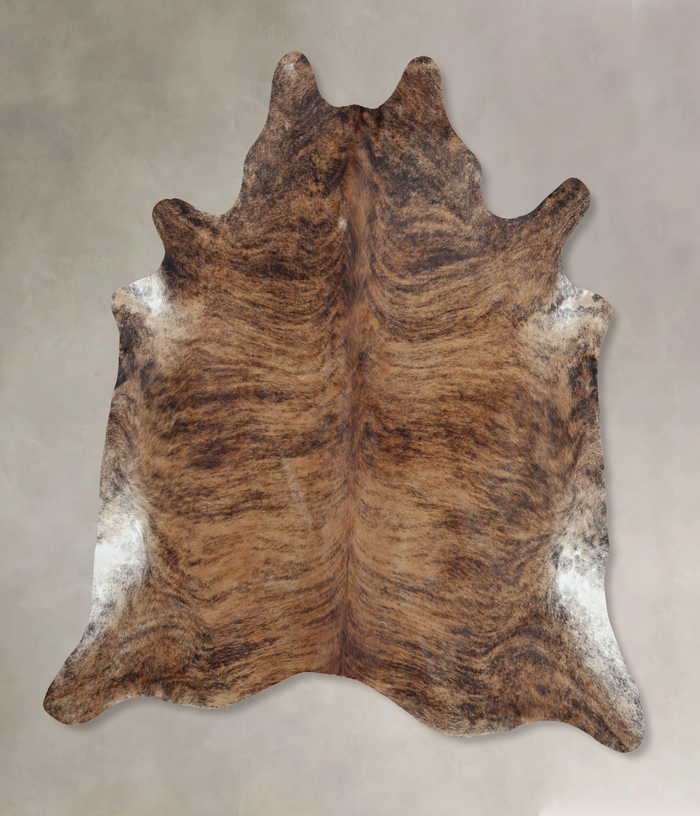 Medium Brindle Cowhide Rug #B9336