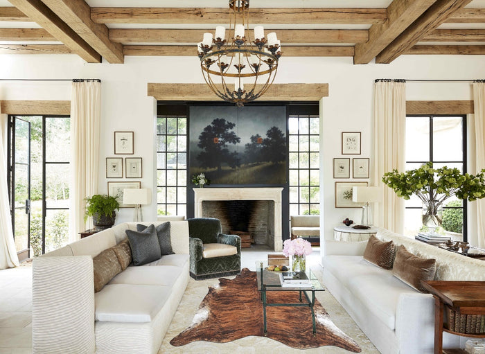 Medium Brindle Cowhide Rug #B9336