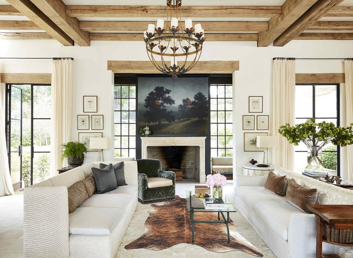 Medium Brindle Cowhide Rug #B9327