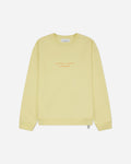 OAMC Peacemaker Loose Fit Crewneck Landart 02 Print Light Yellow Sweatshirts Crewneck PCM2ON01CFT00214 14