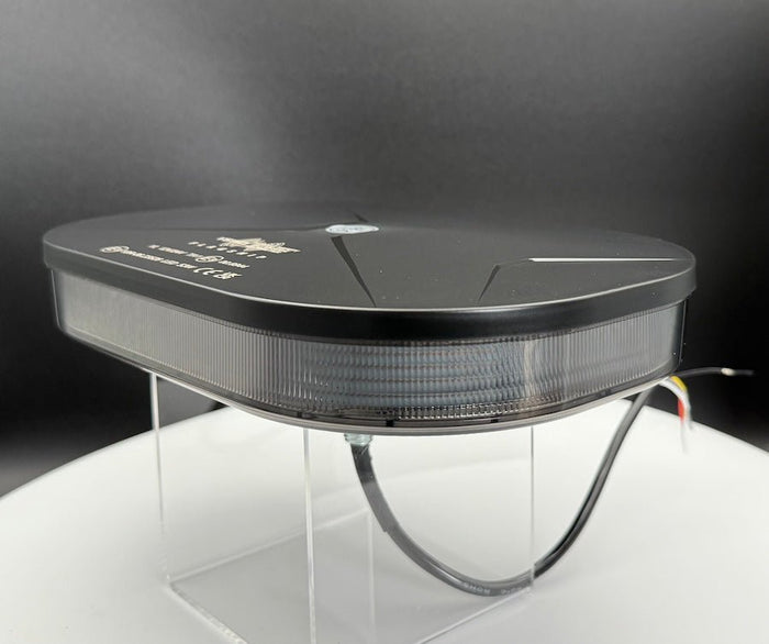 Micro light bar 248mm Black Top clear and smoked lensSize 246 - 399mmVSWDSRH Lighting