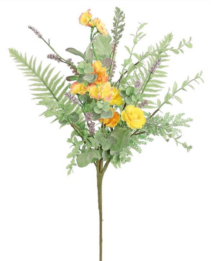 Mini Ranunculus & Sage Bush