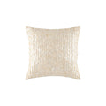 Mother Of Pearl Square Pillow 18X18 (Insert Included) Final Sale