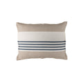 Newport Standard Pillow White Natural Blue 20X26