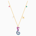 OCEAN:PENDANT SEAHORSE DMUL/GOS