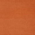 Fabric swatch of a orange eco plain velvet – suitable for use as a velvet upholstery fabric or velvet curtains