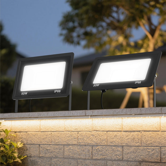 Outdoor Flood Lights, IP66 Waterproof Work Light - [lohasled]