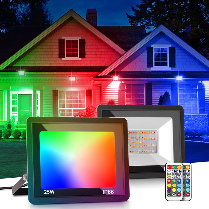 Outdoor Flood Lights, IP66 Waterproof Work Light - [lohasled]