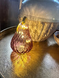 Pear LED Light – Red Fig & Pomegranate