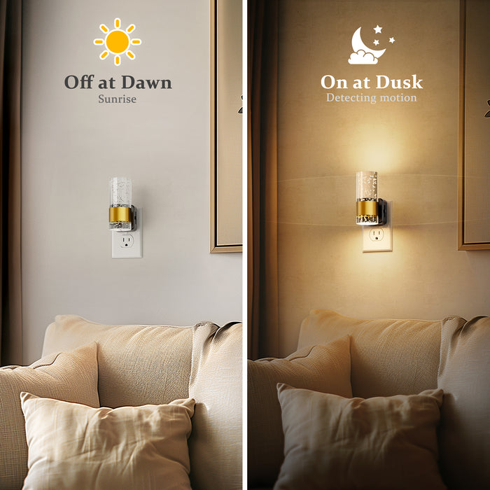Plug-in Night Light Acrylic Bubble Style - [lohasled]