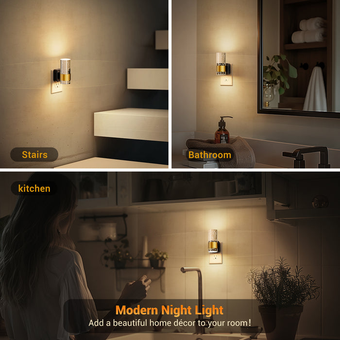 Plug-in Night Light Acrylic Bubble Style - [lohasled]