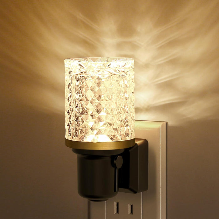 Plug-in Night Light Crystal Diamond Style - [lohasled]