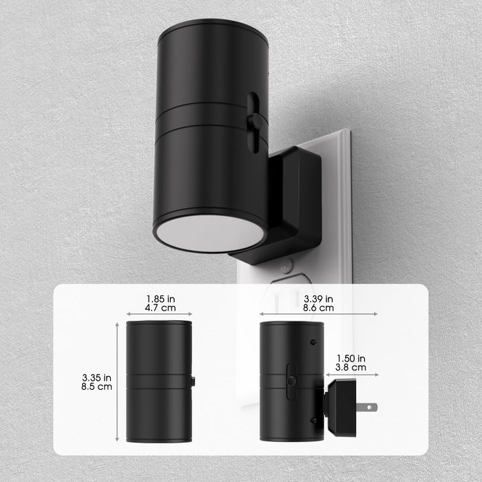 Plug-in Night Light Wall Sconce Style - [lohasled]