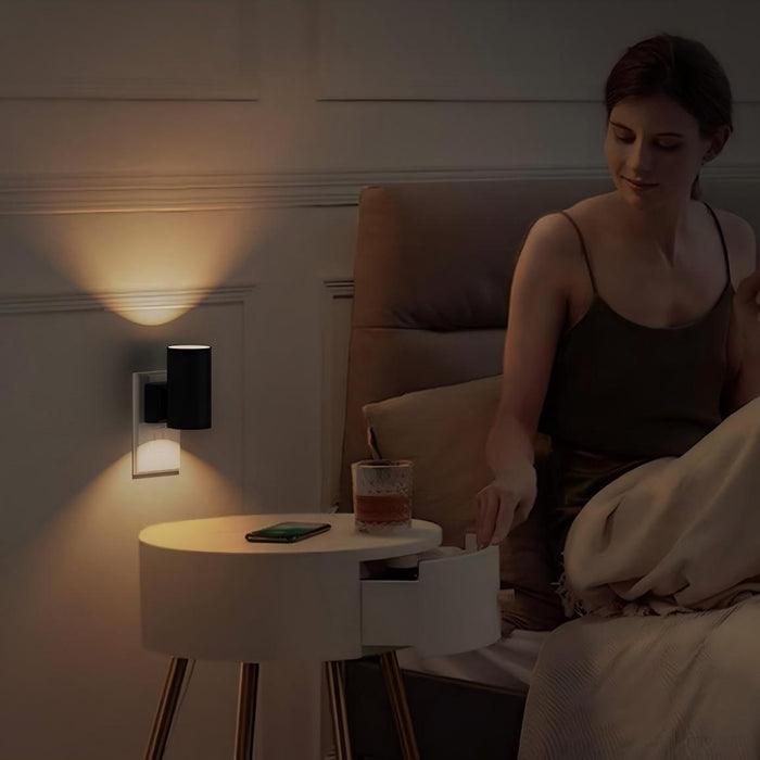 Plug-in Night Light Wall Sconce Style - [lohasled]
