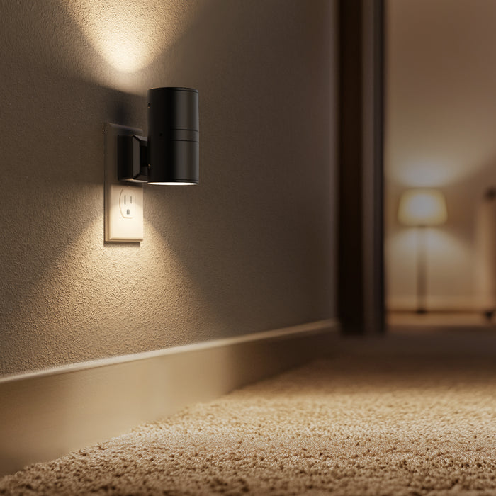 Plug-in Night Light Wall Sconce Style - [lohasled]