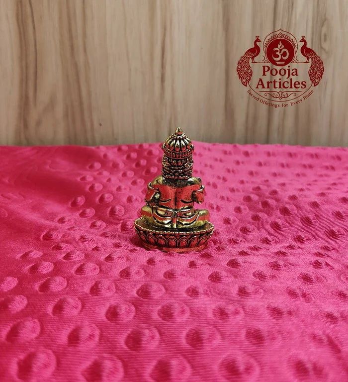 Premium Brass Kubera Idol 2.5 Inch