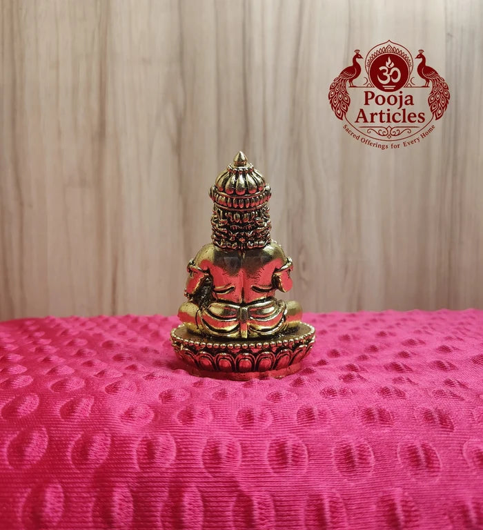 Premium Brass Kuberar Idol 3.5 Inch