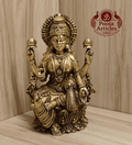 Premium Brass Lakshmi Statue 5.2 Inch