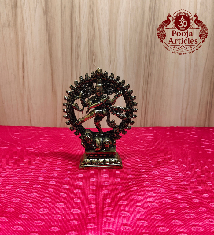 Premium Brass Nataraja Statue 4.9 Inch