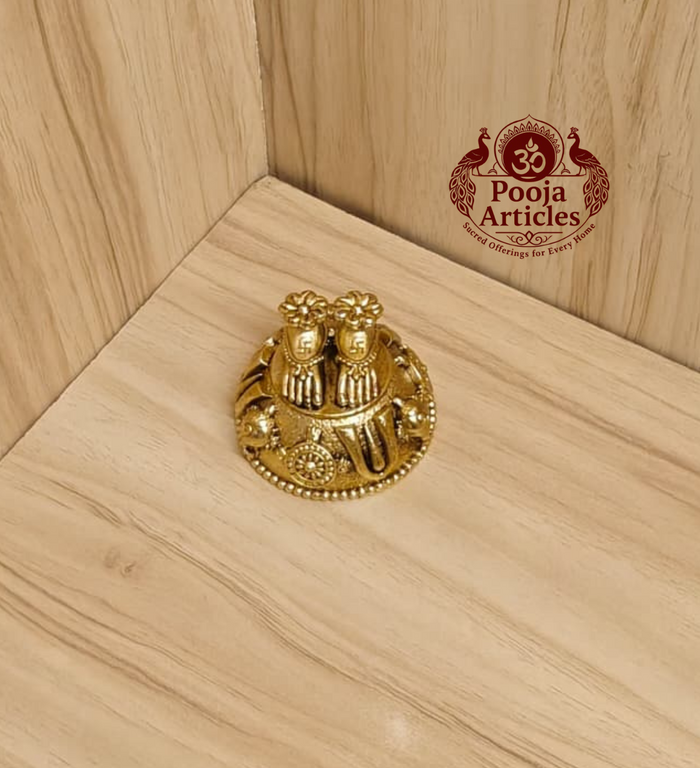 Premium Brass Perumal Padham 1.5 Inch