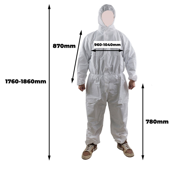Proval Hazguard T5 White Coverall