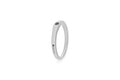Qudo silver stainless steel interchangeable Fine leaf ring for everyday gift from Magnolias Home Decor