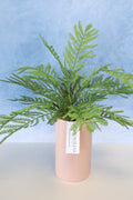 Silk green real touch family time fern bush outdoor safe for transitional everyday home decor from Magnolias Home Decor
