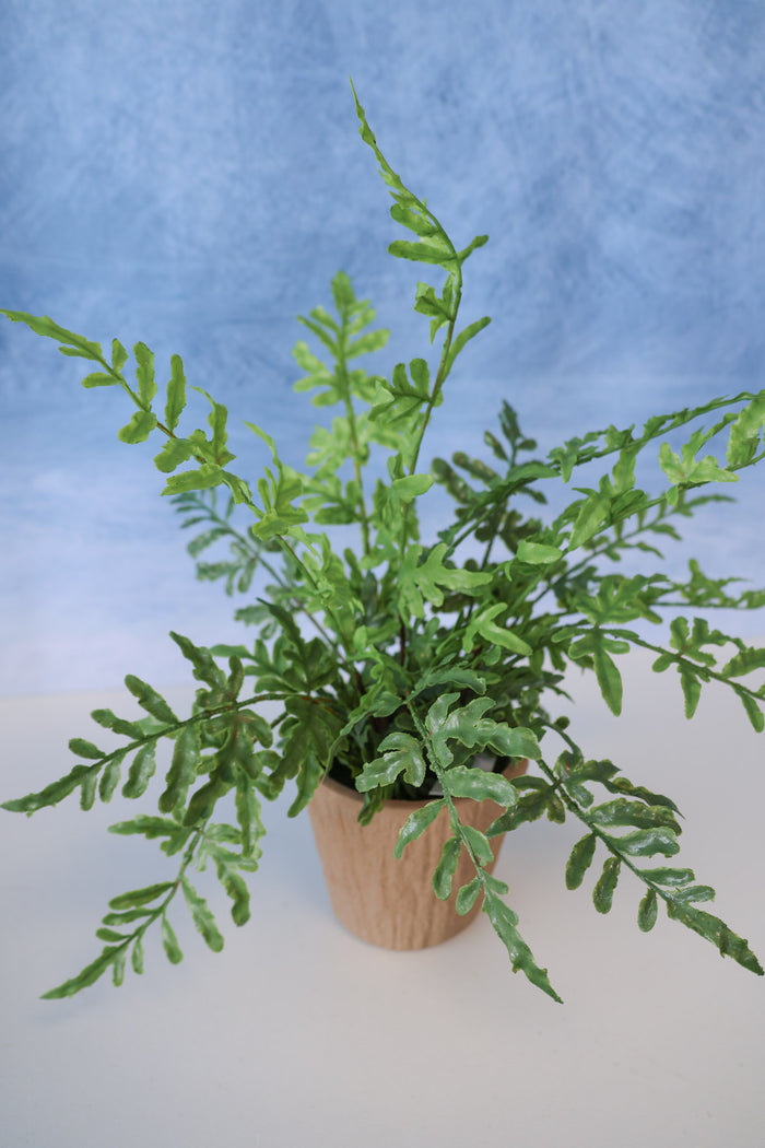 Real Touch Potted Fern Silk Plant