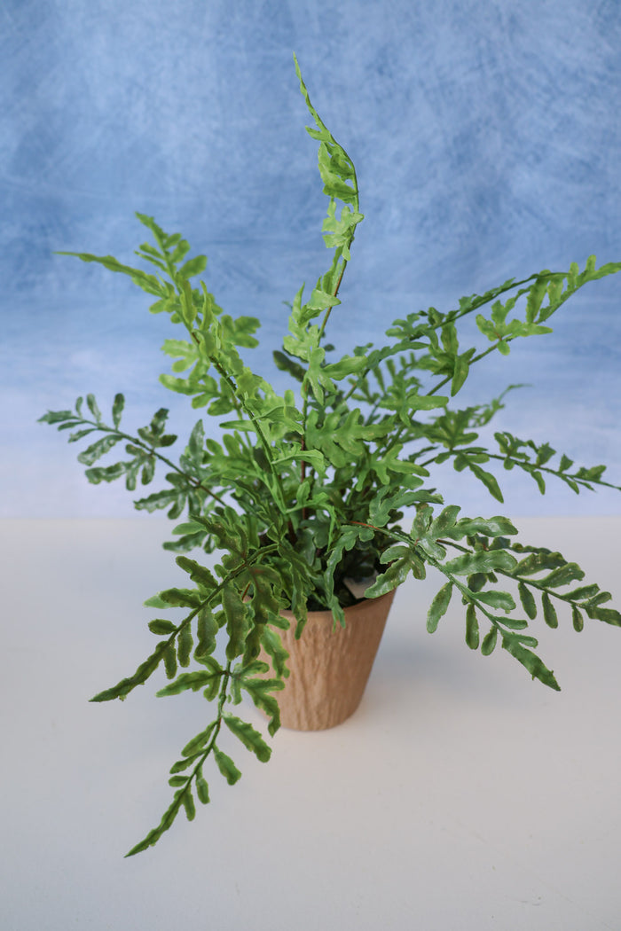 Real Touch Potted Fern Silk Plant