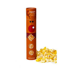 Reindeer Holiday Tube Farm Fresh Popcorn