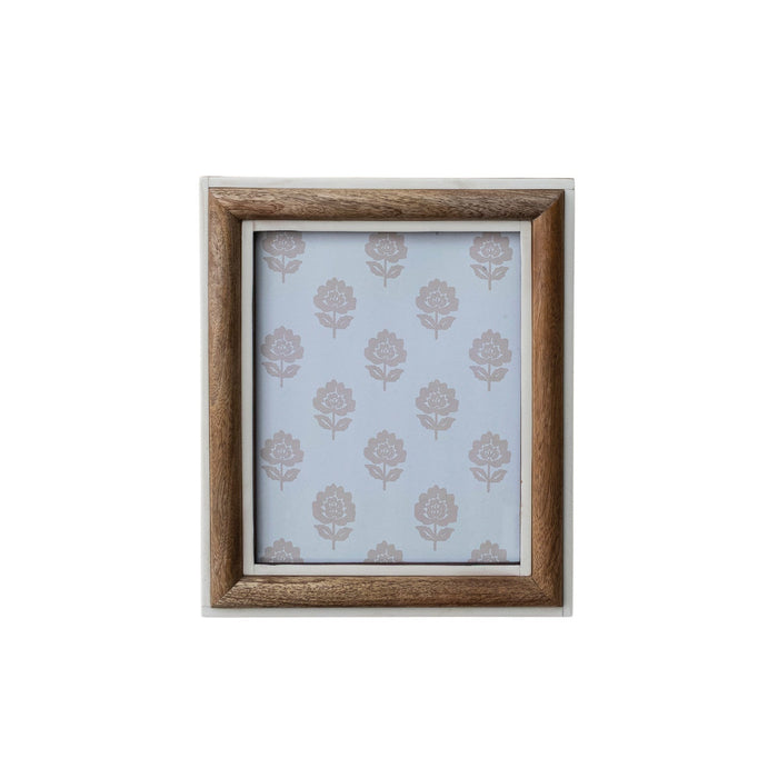 Resin & Mango Wood Photo Frame