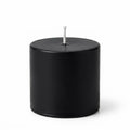 Richland 4" x 4" Black Pillar Candle