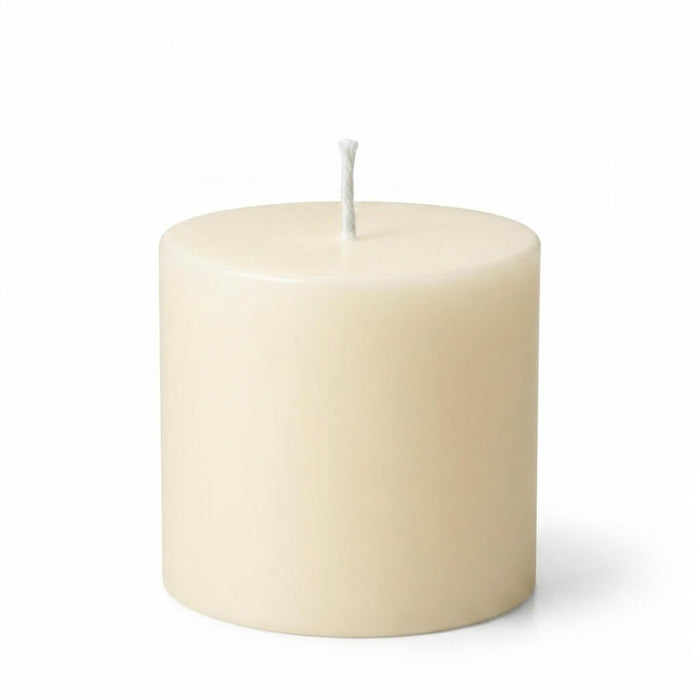 Richland 4" x 4" Ivory Pillar Candles Set of 6
