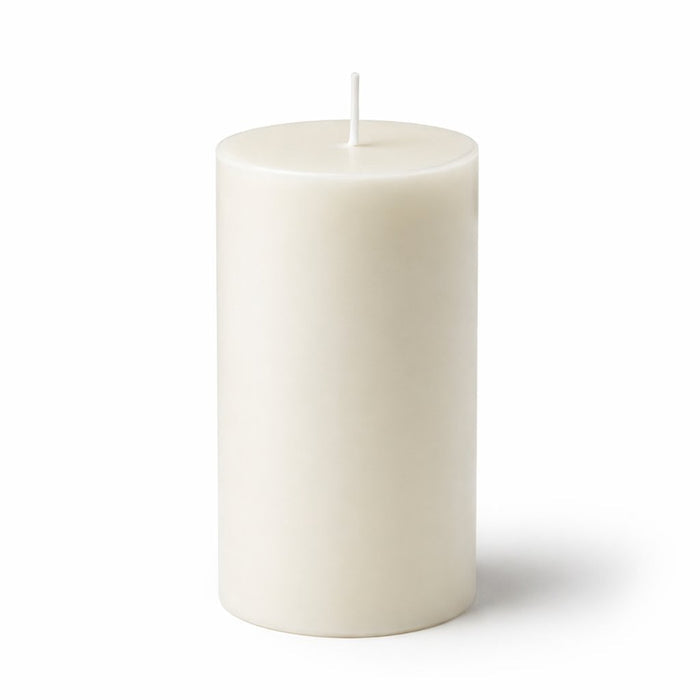 Richland 4" x 6" Light Ivory Pillar Candles Set of 6