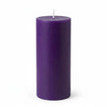 Richland 4" x 9" Purple Pillar Candles Set of 6