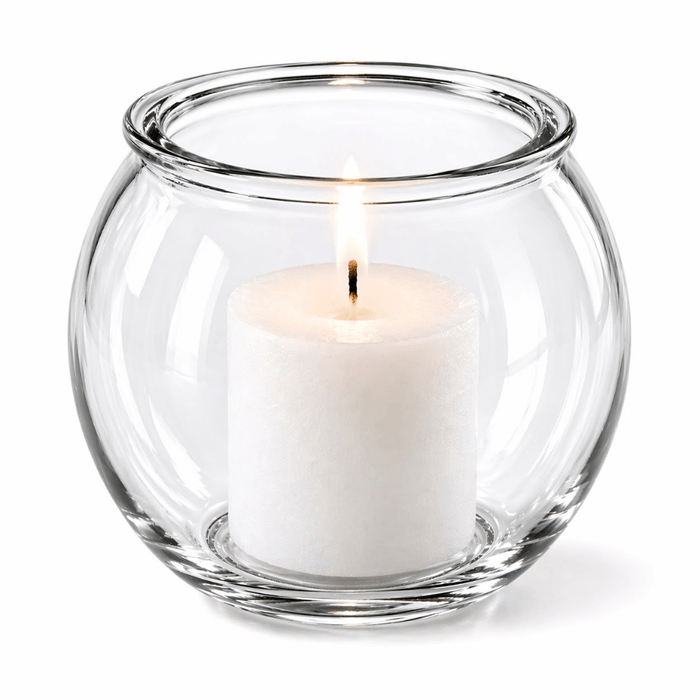 Richland Bubble Ball Vase with Rim 3" Set of 12