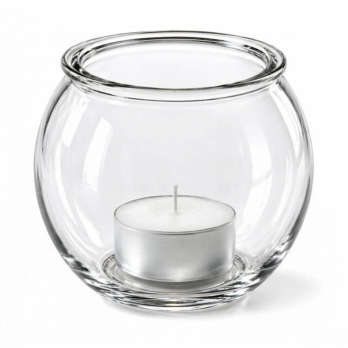 Richland Bubble Ball Vase with Rim 3" Set of 12