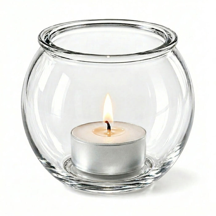 Richland Bubble Ball Vase with Rim 3" Set of 12