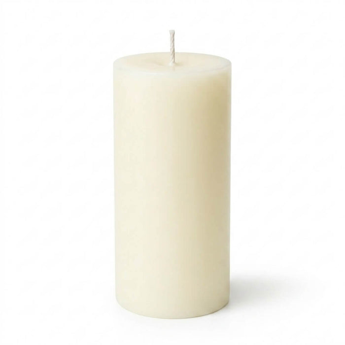 Richland Pillar Candle 3"x6" Light Ivory Set of 6
