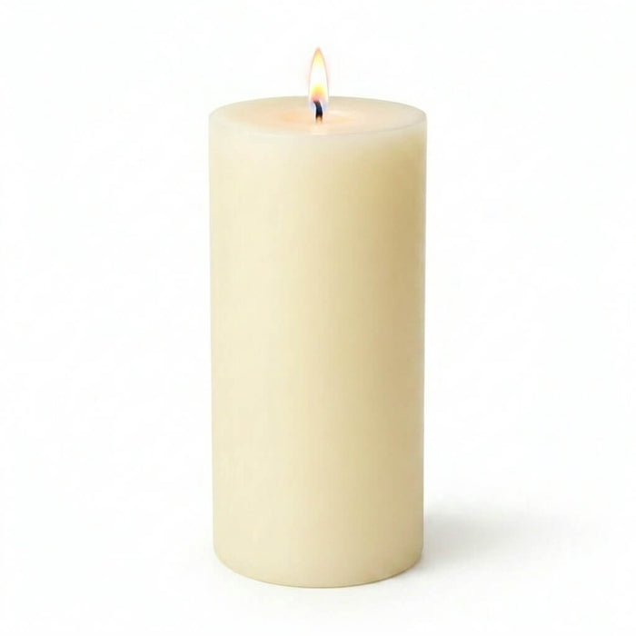 Richland Pillar Candles 3"x6" Ivory Set of 24
